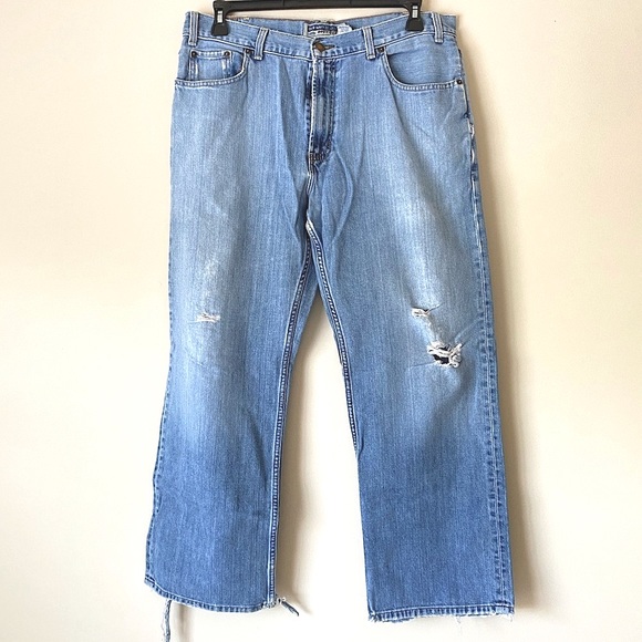 Old Navy Jeans Old Navy Mens Blue Denim Bootcut Jeans 36w3l